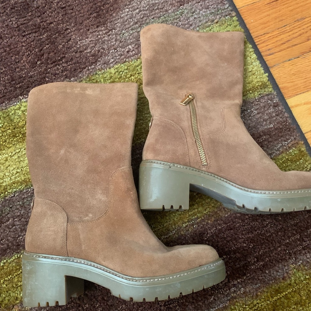 Michael Kors suede booties size 5
